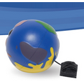 Multicolored Earth Ball Yo-Yo Stress Reliever Squeeze Toy